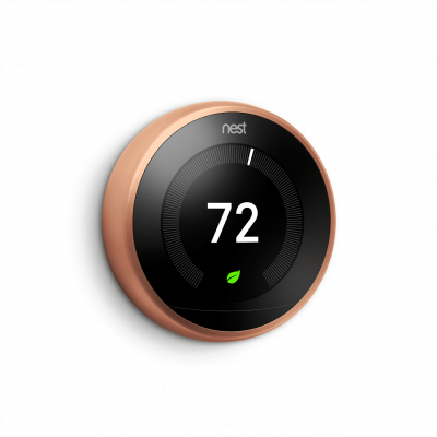 Nest Thermostat-Copper